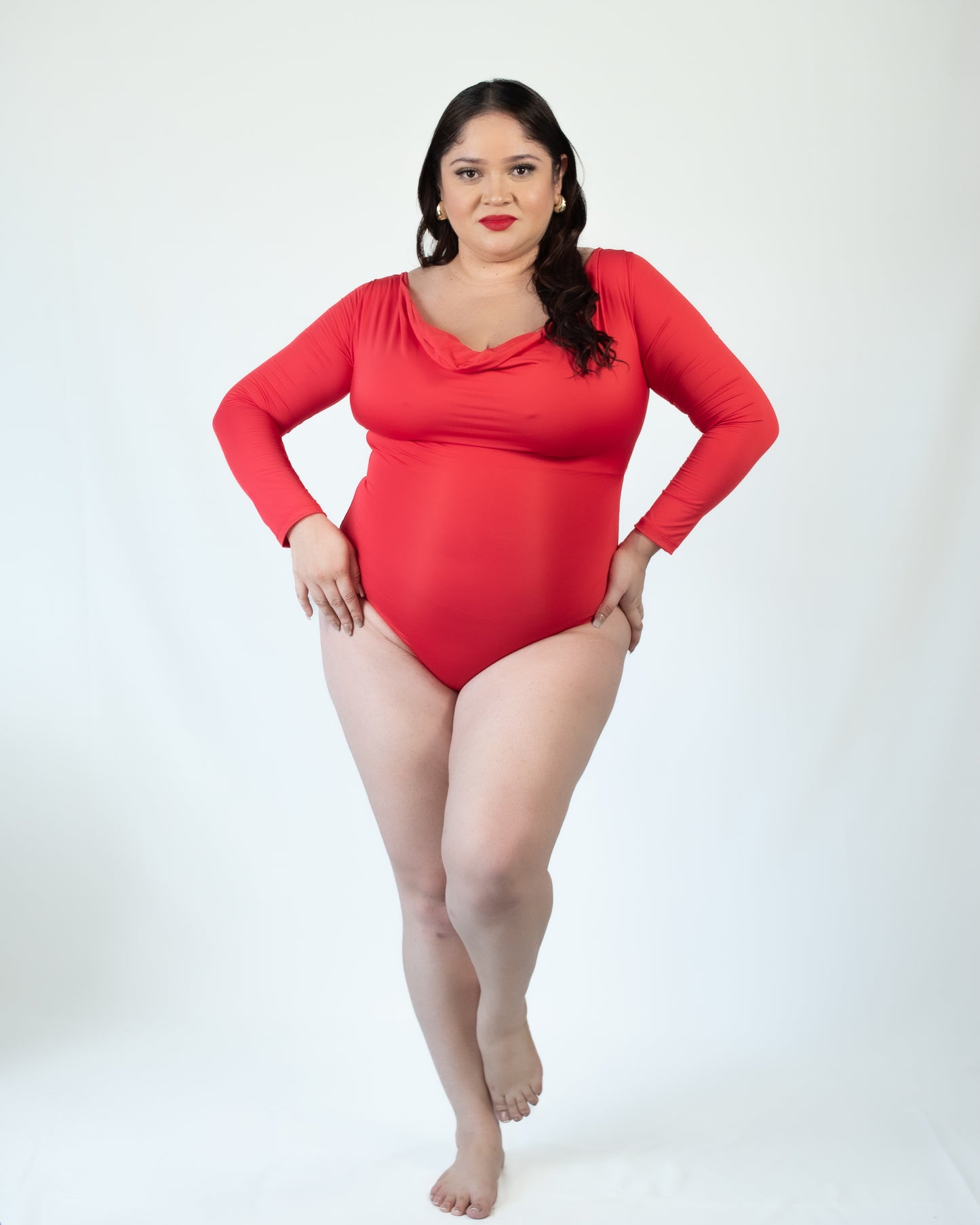 BODY TALLA UNICA PLUS ROJO